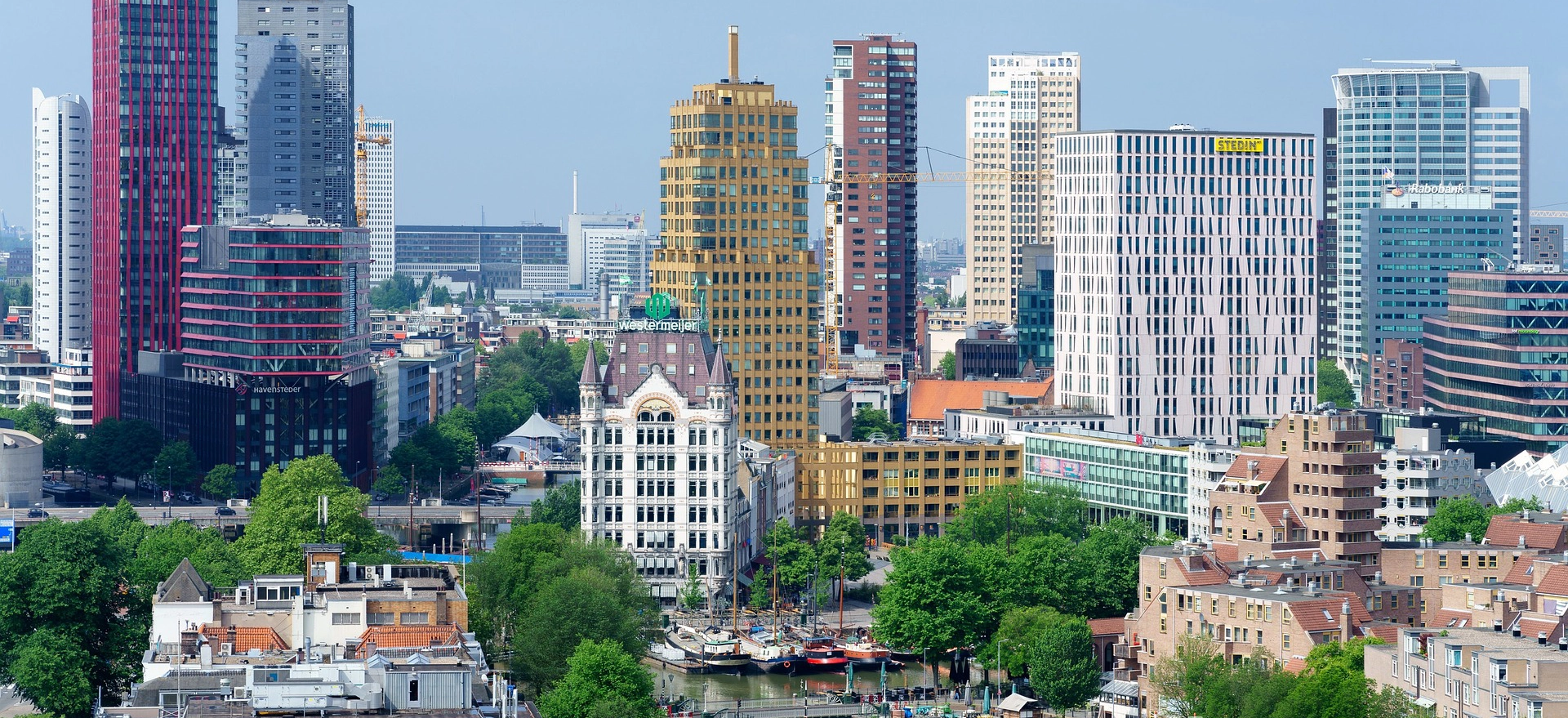 Rotterdam skyline locatie vermeer hypotheken